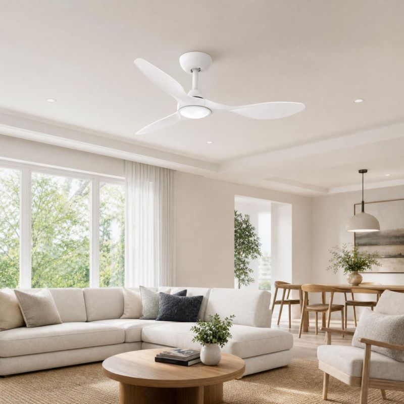 Ventilador de techo Roomratv 42" con luz y control remoto