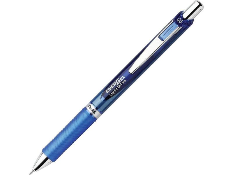 Bolígrafos de gel Pentel EnerGel RTX azul 0.5 mm (paquete de 12)