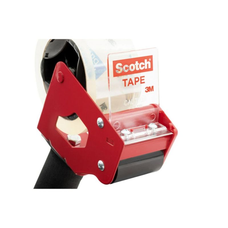 Cinta de embalaje Scotch Heavy Duty de 188 cm x 50 m con dispensador