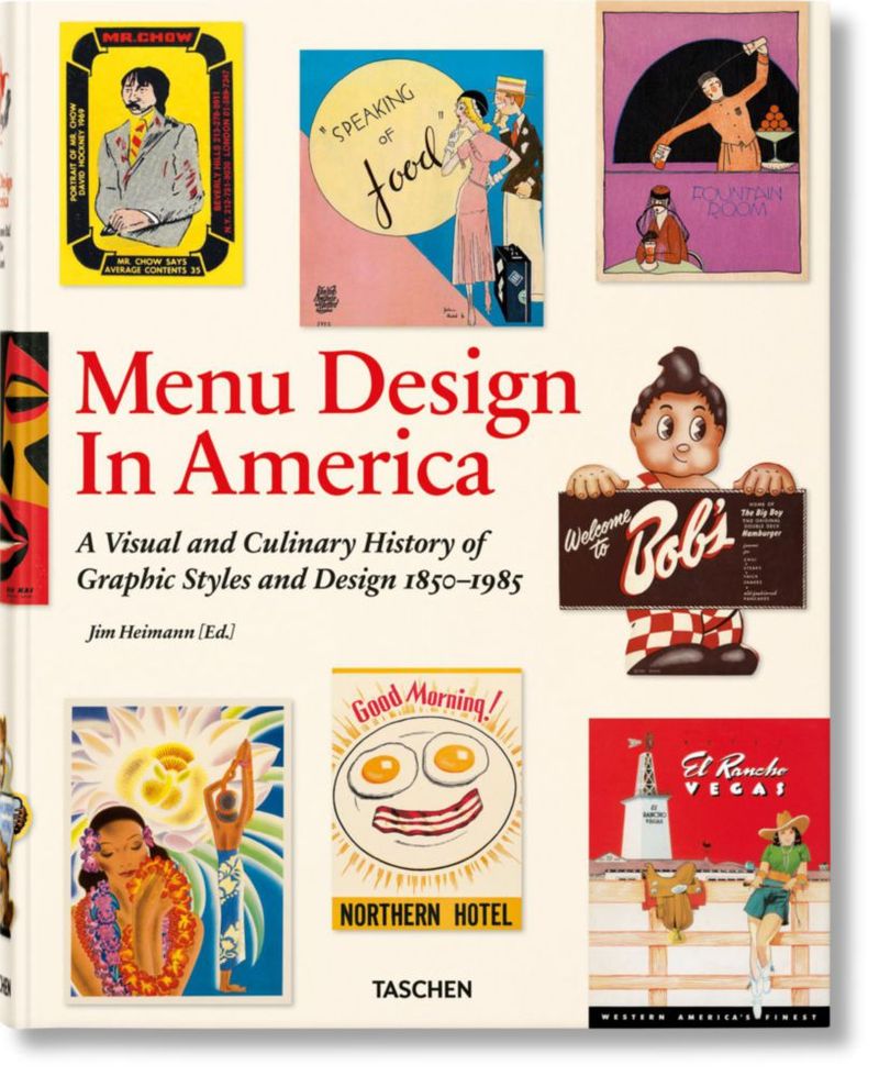 Libro Taschen – Diseño de Menús en Estados Unidos 1850–1985
