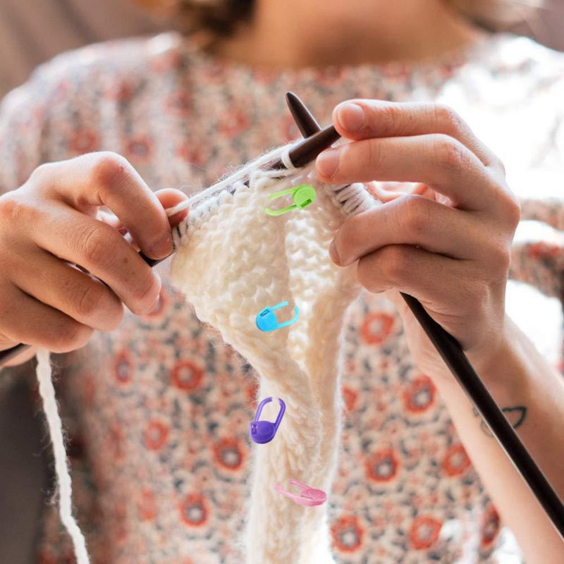 Marcadores de puntos LUNARM 315 uds para punto y crochet
