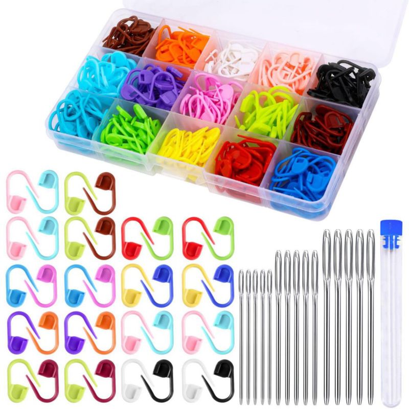 Marcadores de puntos LUNARM 315 uds para punto y crochet
