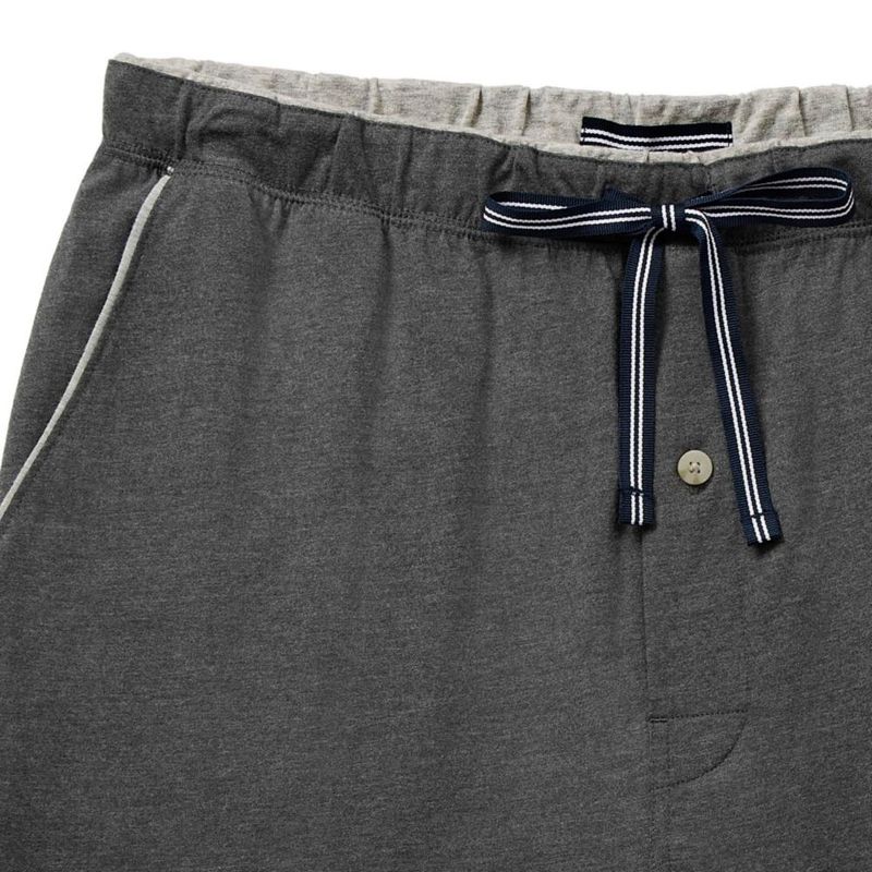 Pantalón de Punto Nautica Gris Carbón Jaspeado