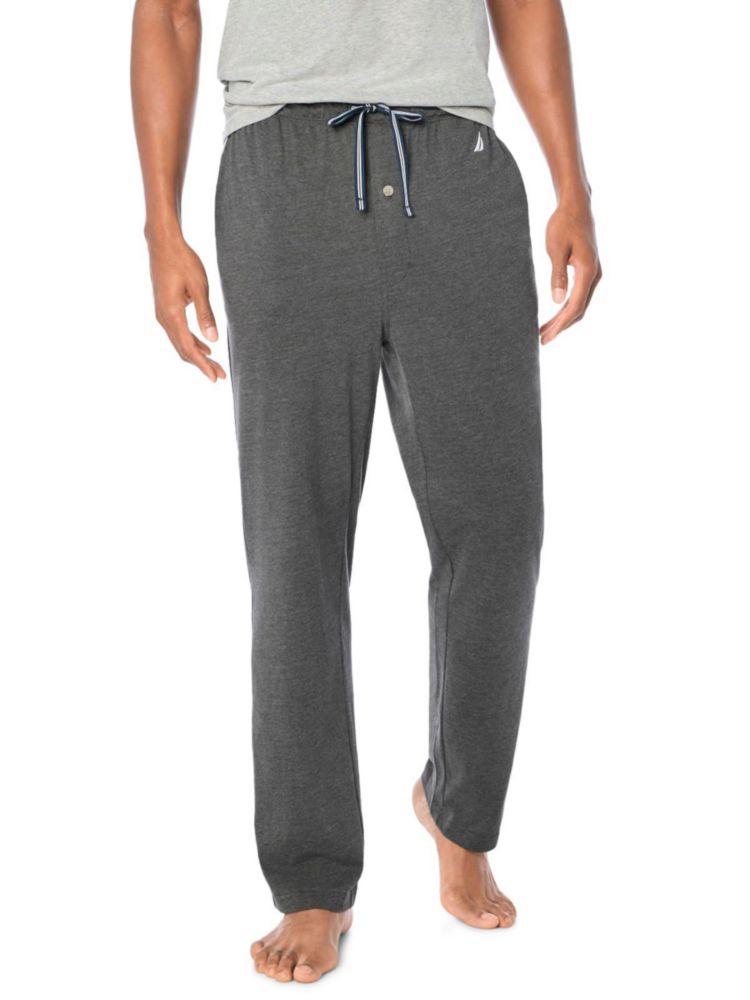 Pantalón de Punto Nautica Gris Carbón Jaspeado