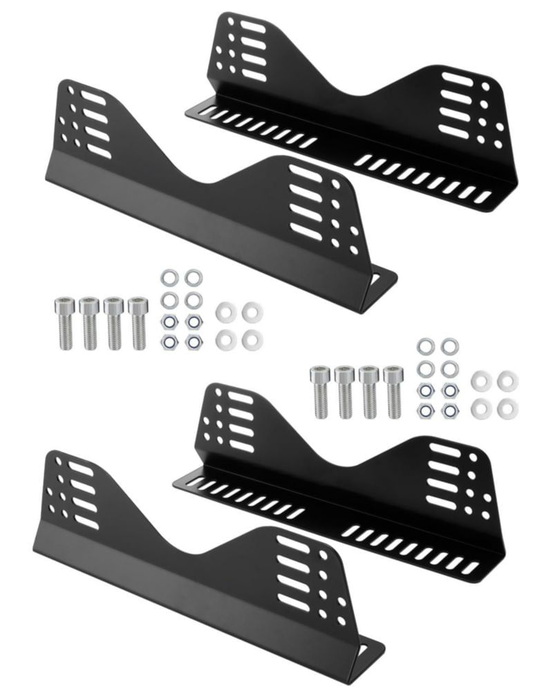 Soporte de Montaje para Asiento de Competición Racewill Negro (Pack de 2)