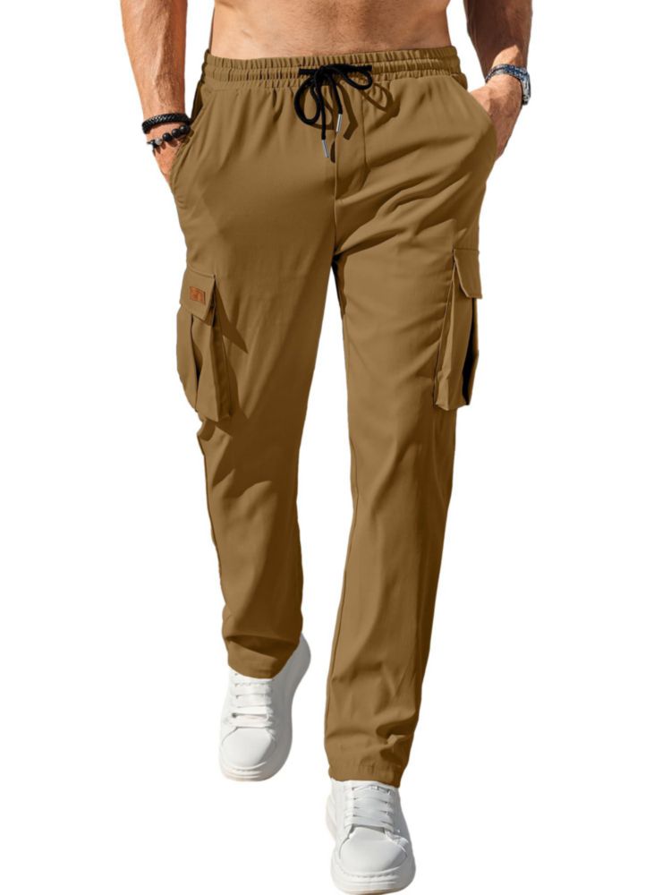 PANTALONES Comdecevis XXL (40) Marrón Cargo Jogger