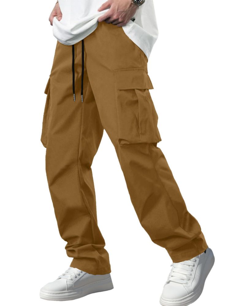 PANTALONES Comdecevis XXL (40) Marrón Cargo Jogger