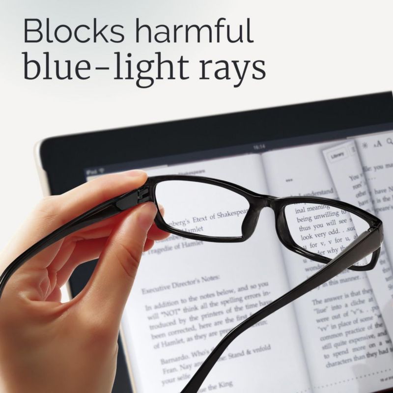 Gafas de Lectura Gaoye Pack de 6 con Luz Azul para Mujeres y Hombres
