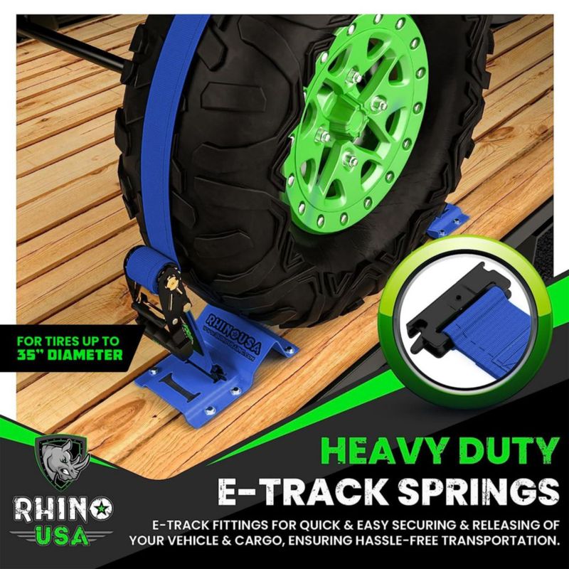 Kit de 2 correas de sujeción Rhino USA 4500 lb