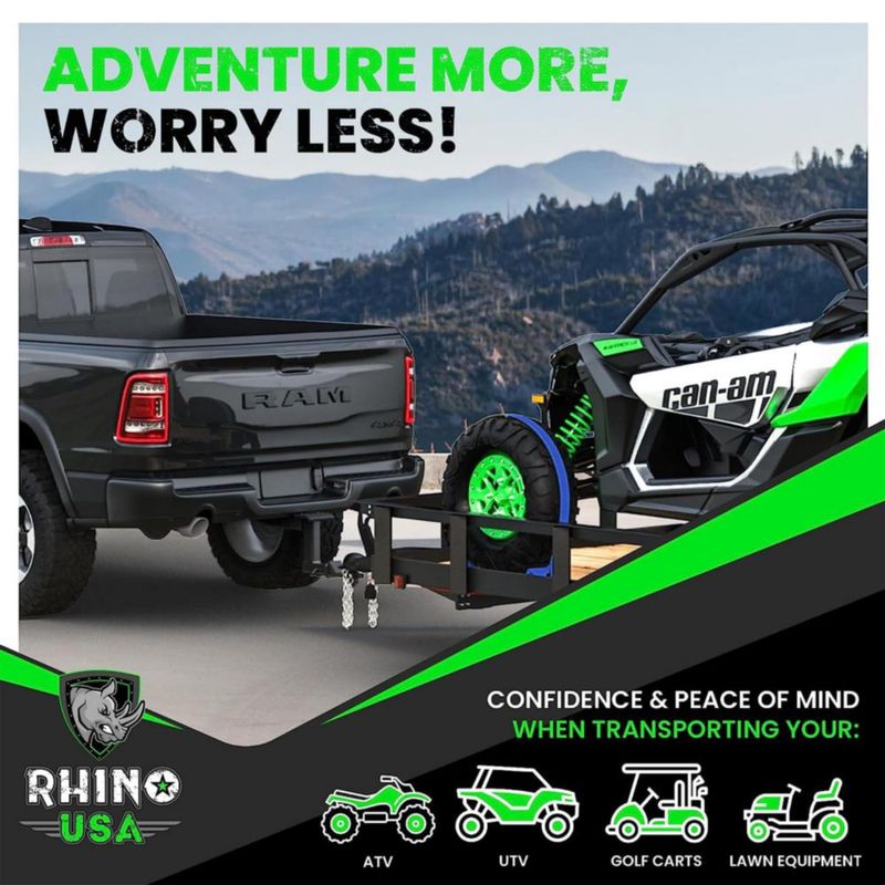 Kit de 2 correas de sujeción Rhino USA 4500 lb