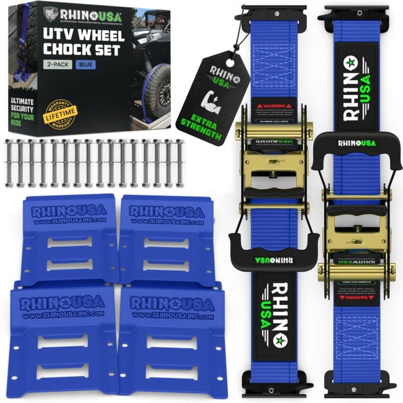Kit de 2 correas de sujeción Rhino USA 4500 lb