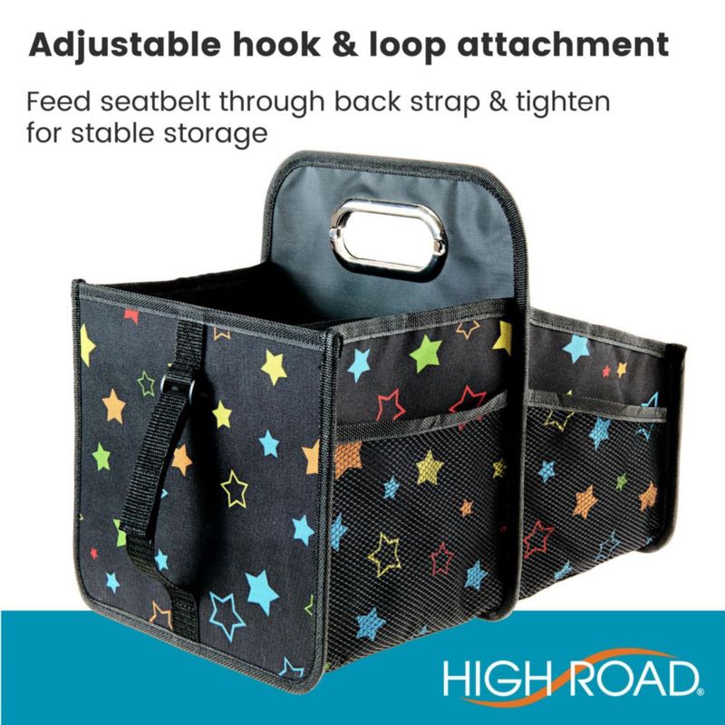 Organizador de coche Caddy High Road con portavasos y asa