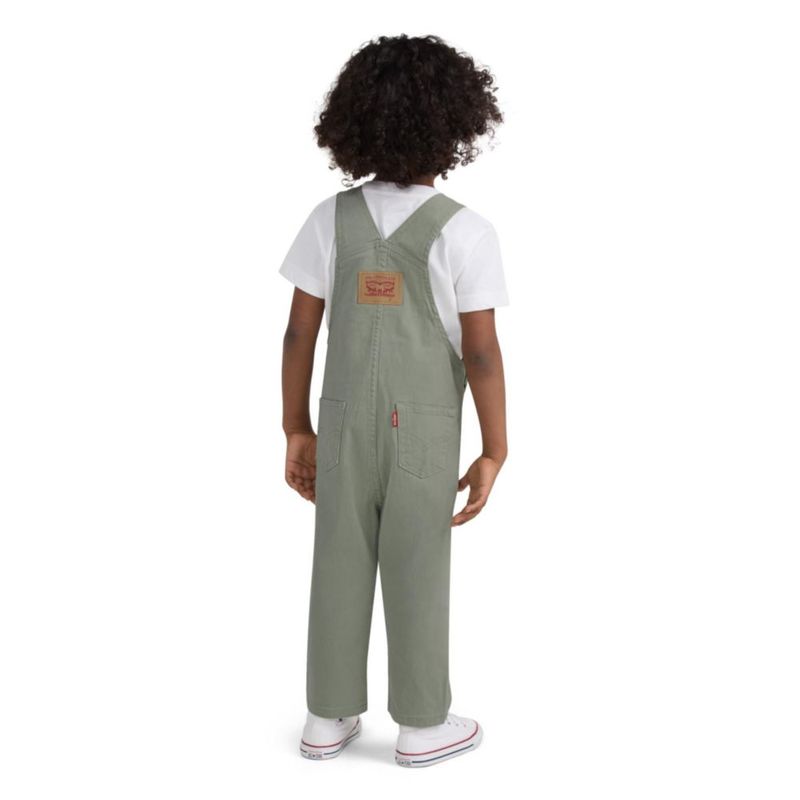 Overol Levi's para bebé y niño pequeño en índigo elástico