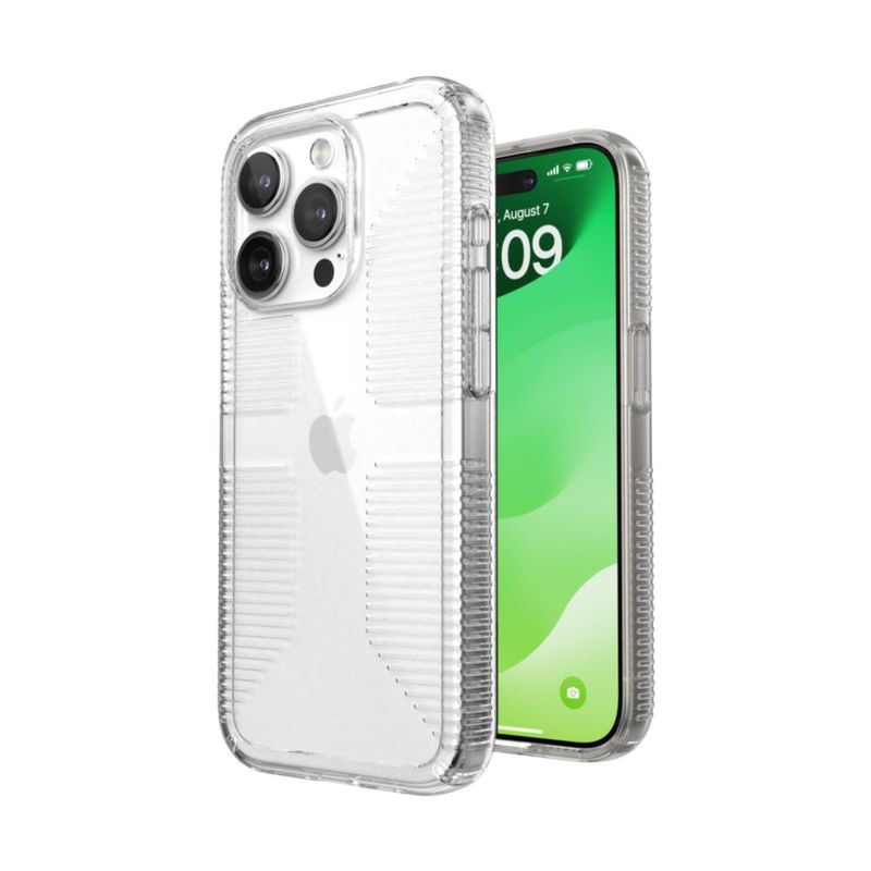 Funda Speck iPhone 15 Pro 61" Transparente con Agarre