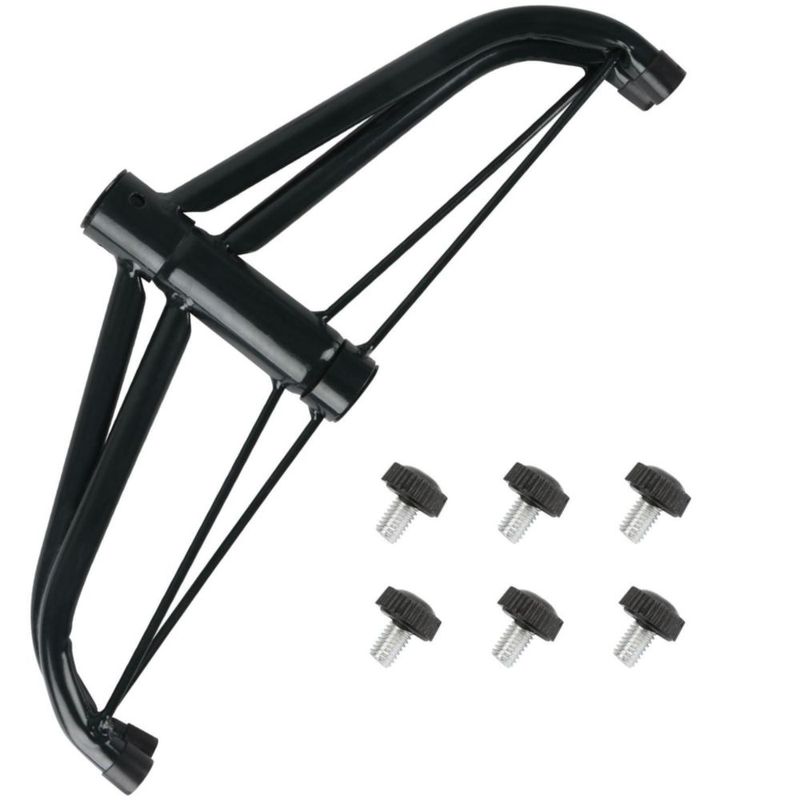 Soporte para árbol CCINEE de 30 cm base plegable de metal verde