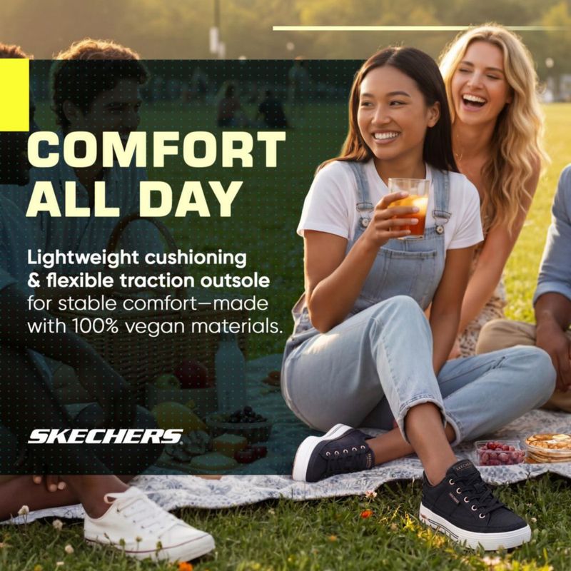 Zapatos Skechers Street para mujer talla 8 W EE. UU. color negro
