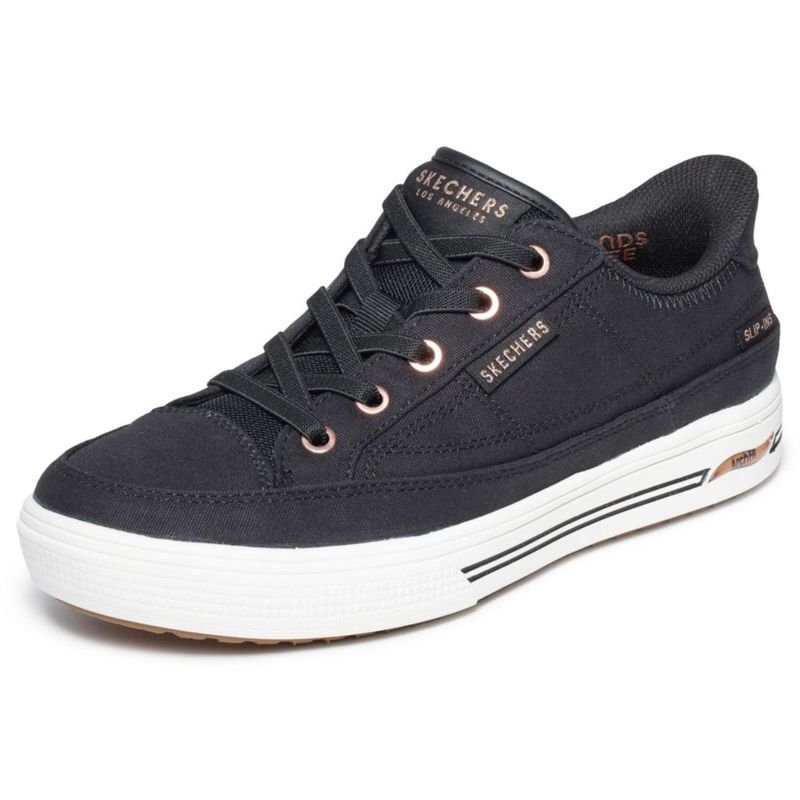 Zapatos Skechers Street para mujer talla 8 W EE. UU. color negro