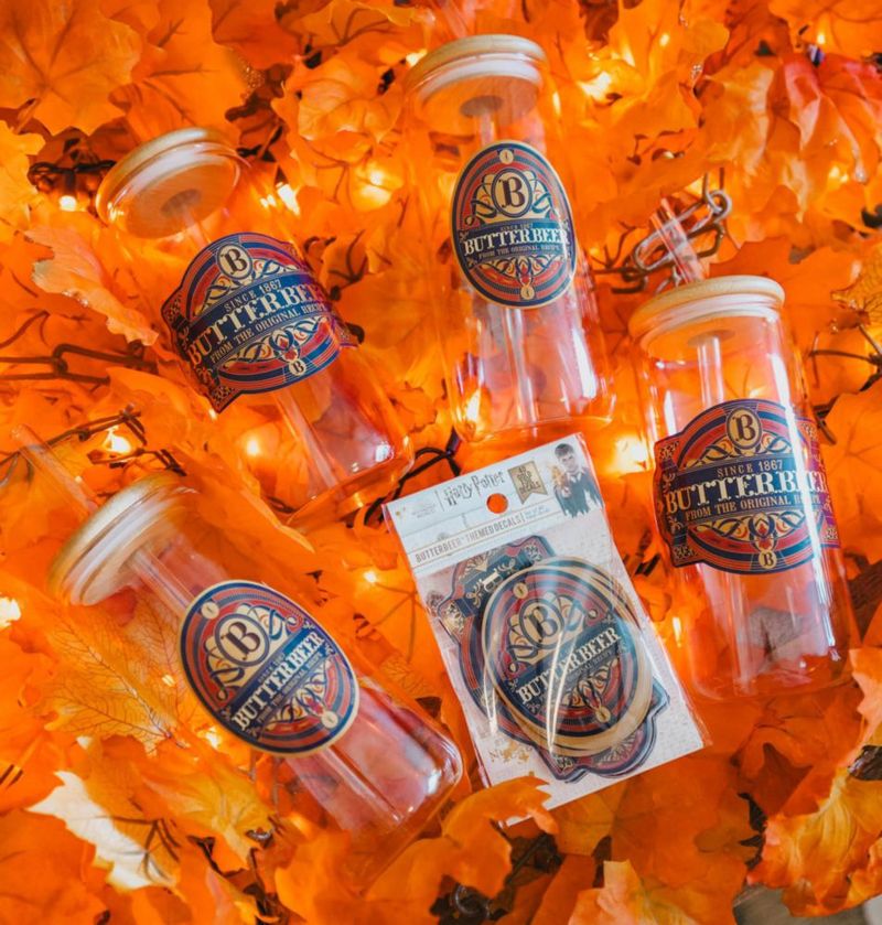 Pack de 40 pegatinas CALCOMANÍA Butterbeer de CON*QUEST