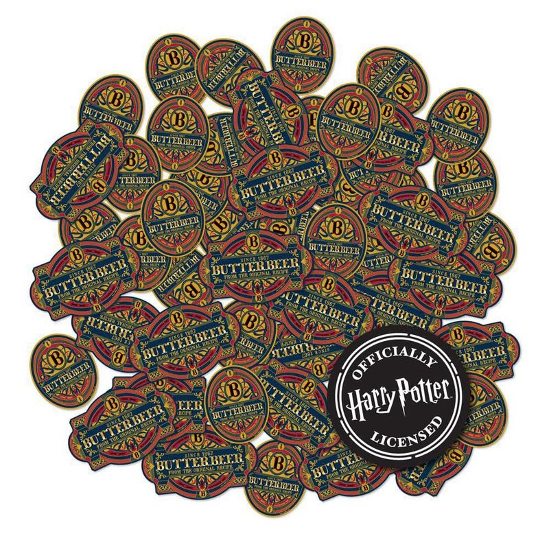 Pack de 40 pegatinas CALCOMANÍA Butterbeer de CON*QUEST