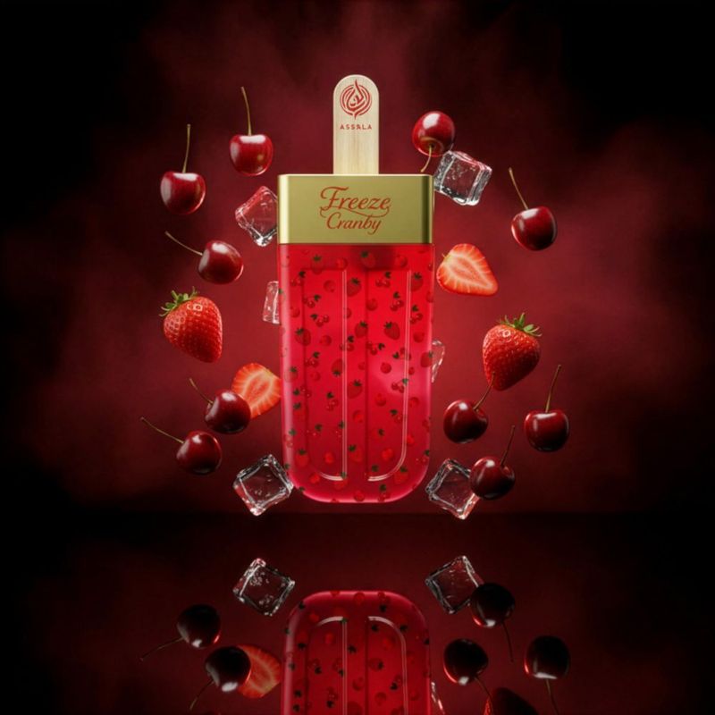 Eau de Parfum Assala Freeze Cranby 80 ml Unisex