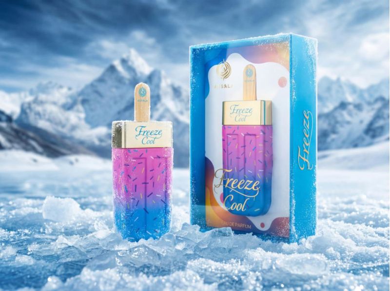 Eau de Parfum Assala Freeze Cool 80 ml Frutal Ámbar