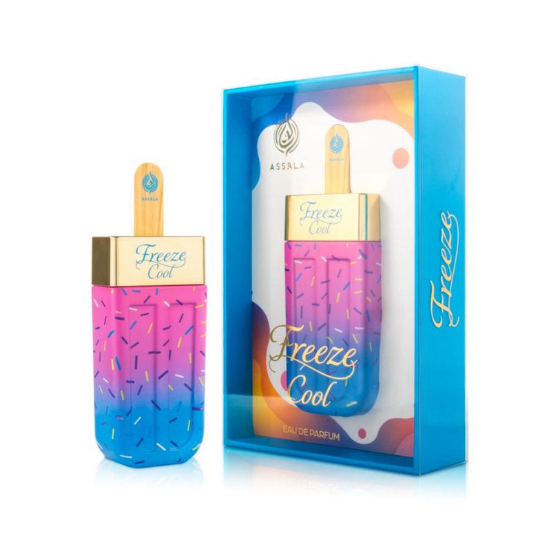 Eau de Parfum Assala Freeze Cool 80 ml Frutal Ámbar