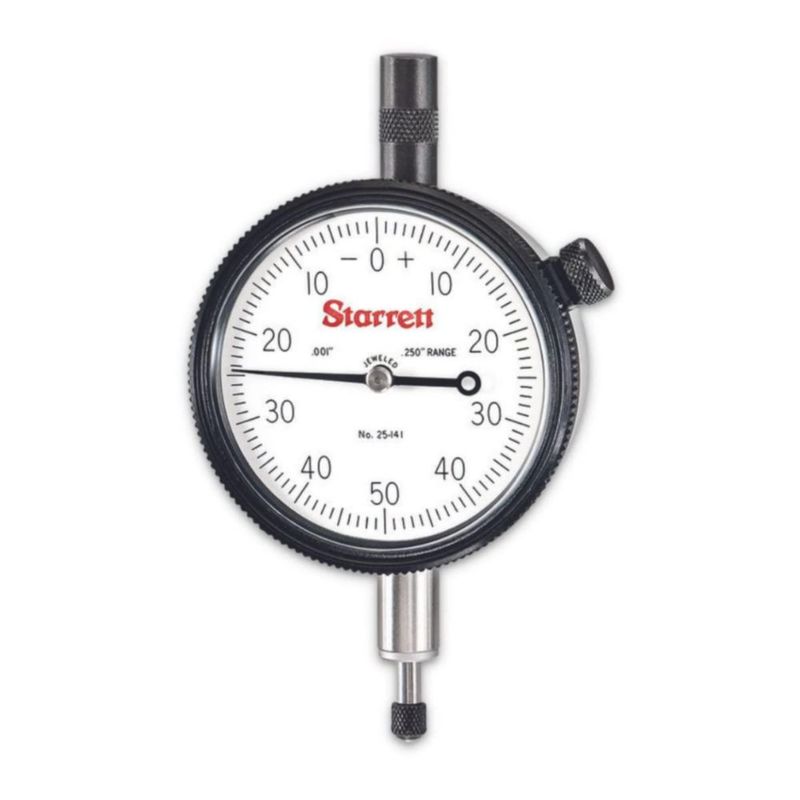 Indicador de Carátula Starrett 0‑0250" Graduación 0001"