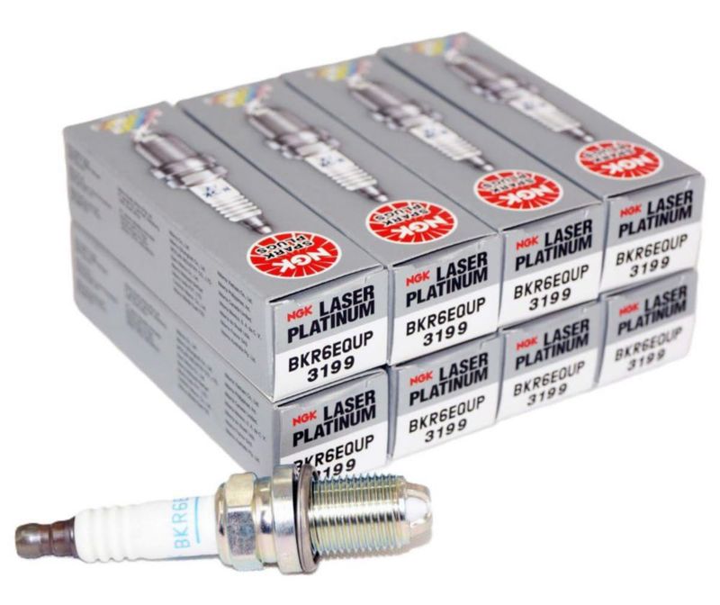 Bujías NGK 3199 Laser Platinum paquete de 8