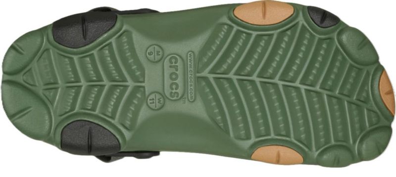 Crocs Unisex Zapatilla Clog Todo Terreno Verde Militar W13/M11
