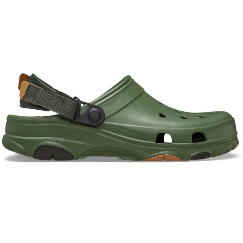 Crocs Unisex Zapatilla Clog Todo Terreno Verde Militar W13/M11