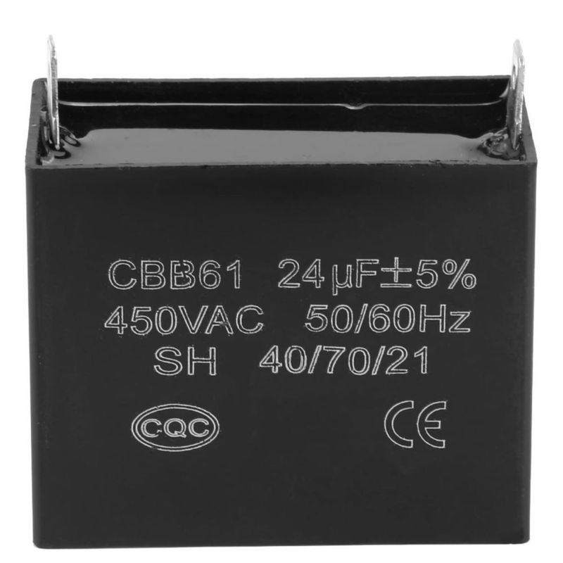 Generador de condensadores de arranque CBB61 24 uF 450 V AC