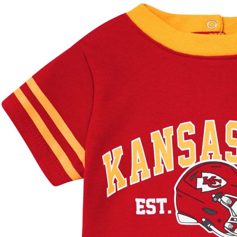 Body Gerber Kansas City Chiefs (NFL) para bebé de 12 meses
