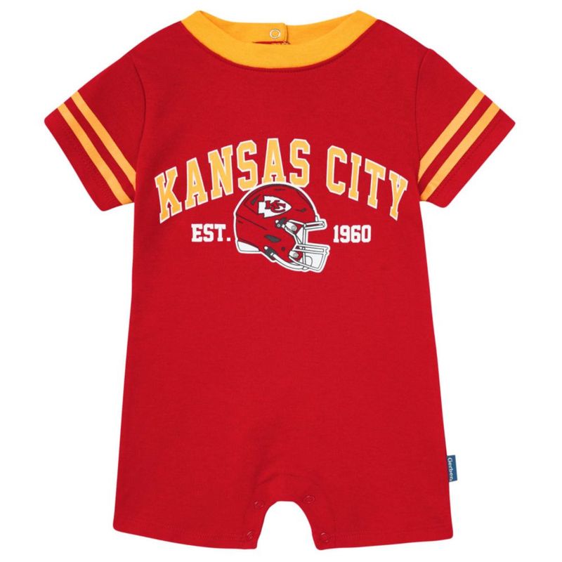 Body Gerber Kansas City Chiefs (NFL) para bebé de 12 meses