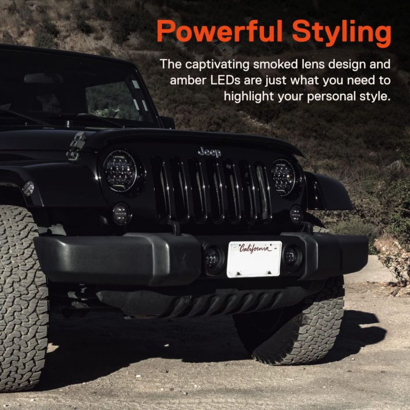 Intermitente LED frontal ONLINE LED STORE para Jeep Wrangler JK/JKU