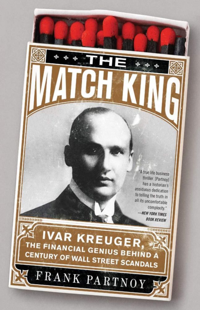 Libro PublicAffairs El Rey de la Cerilla: Ivar Kreuger