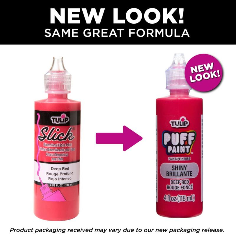 Pintura textil TULIP 118 ml Slick Deep Red