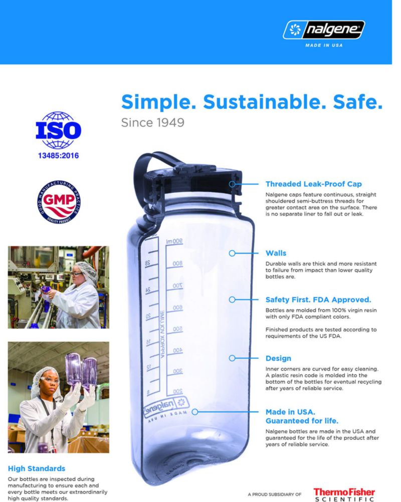 Tarro Nalgene de Polipropileno 57 ml