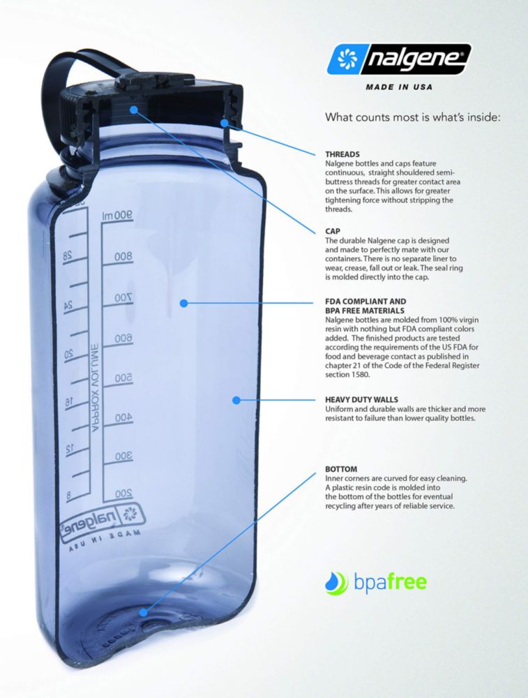 Tarro Nalgene de Polipropileno 57 ml