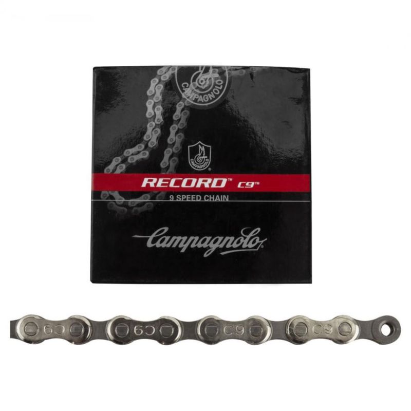 Cadena de rodillos Campagnolo Record C9 9S de 114 eslabones