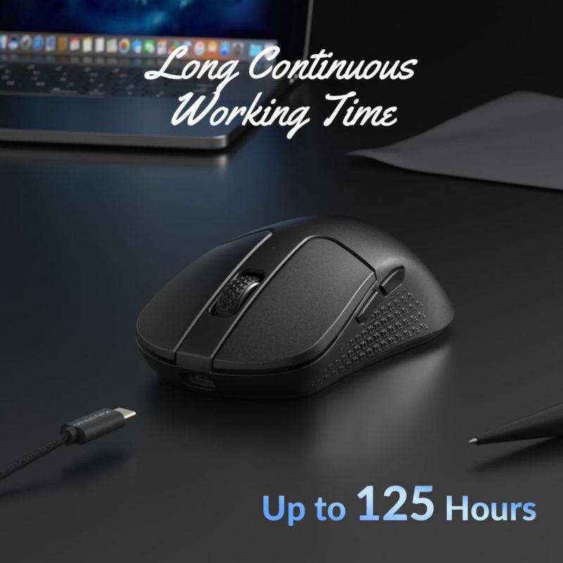 Mouse inalámbrico Keychron M3 Mini Bluetooth 5.2 12000 DPI