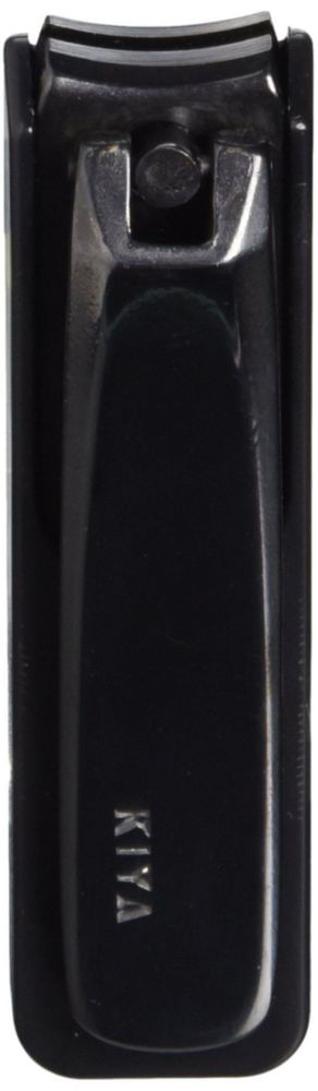 Cortaúñas Kiya Negro Acero AF27