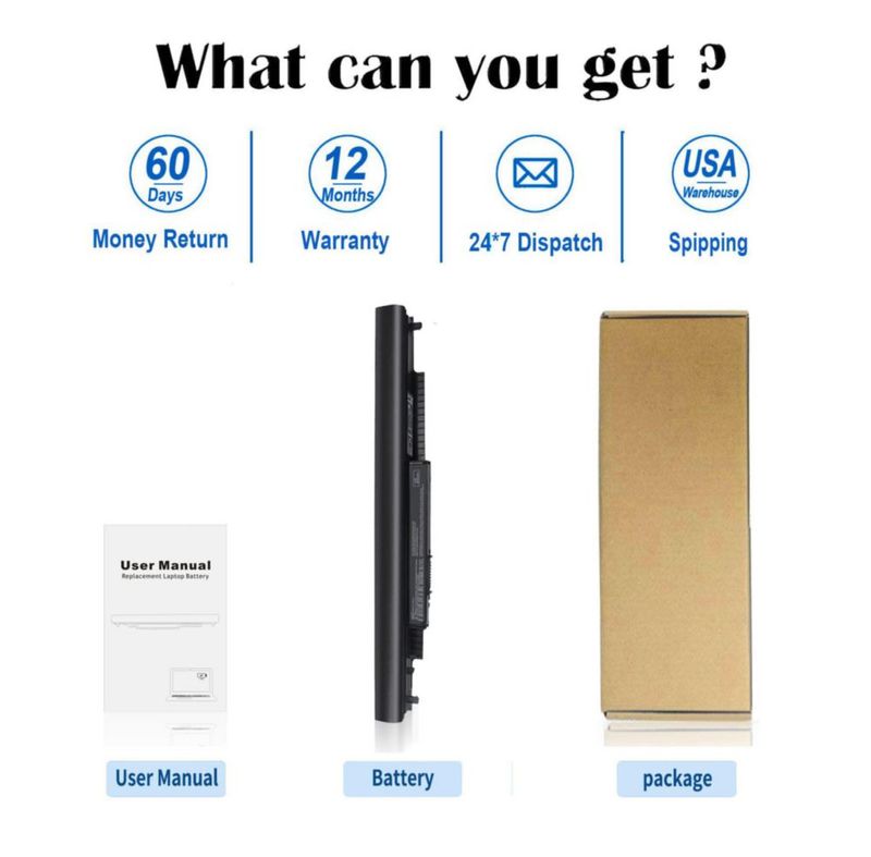 Batería DMKAOLLK HS03 HS04 2600 mAh para HP Pavilion 15-BA 15-AY