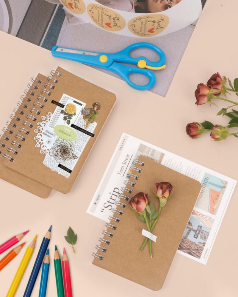 Cuadernos Dynta 3x5 pulgadas paquete de 30 120 páginas encuadernación en espiral