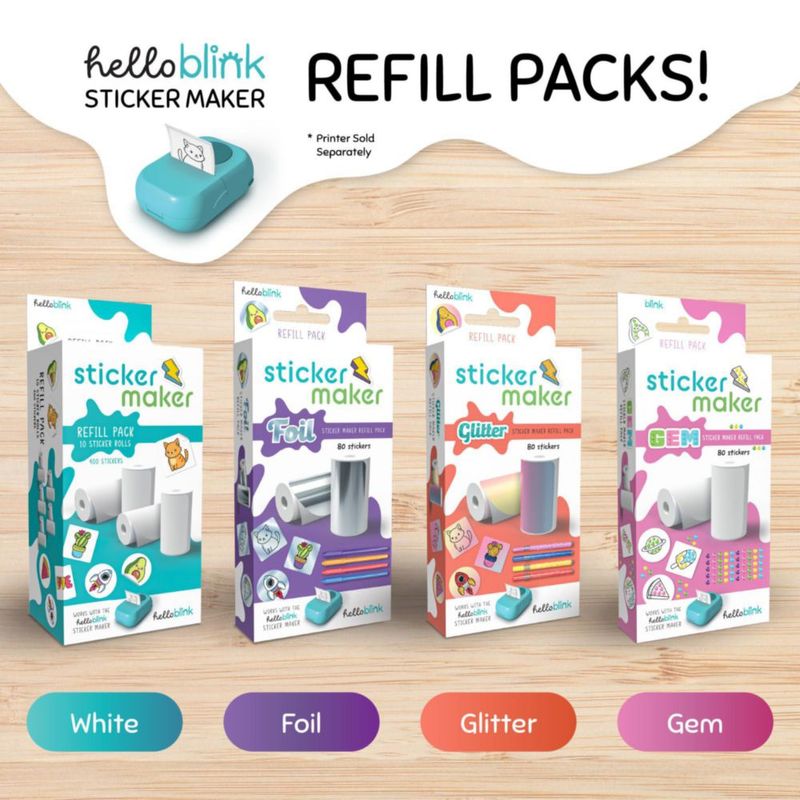 Recarga de Pegatinas CEACO 80 Pegatinas de Foil 8+