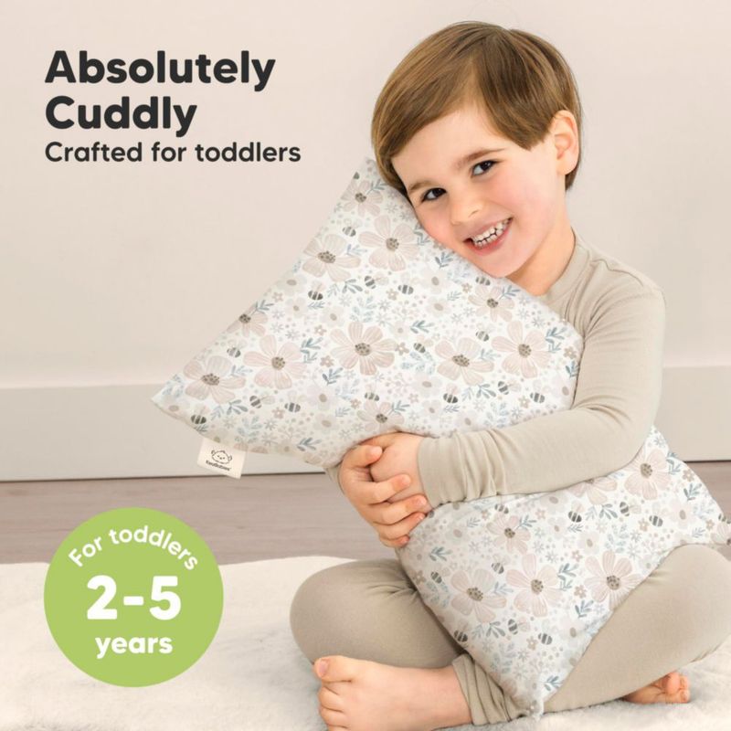 Almohada KeaBabies 30x46 cm Flora Vale con funda