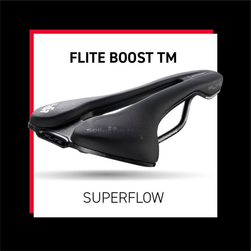 Sillín de bicicleta Selle Italia Flite Boost 248 x 130 mm 235 g