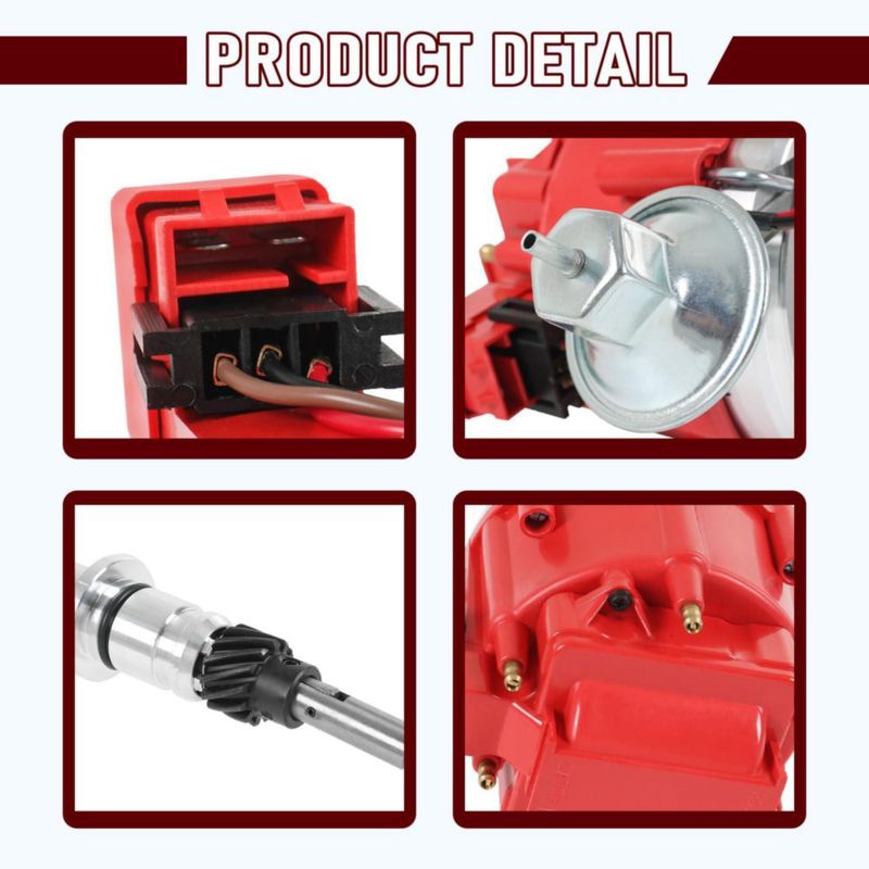 Distribuidor JDMSPEED 6522R para Chevrolet 6 cilindros 230 250 y 292