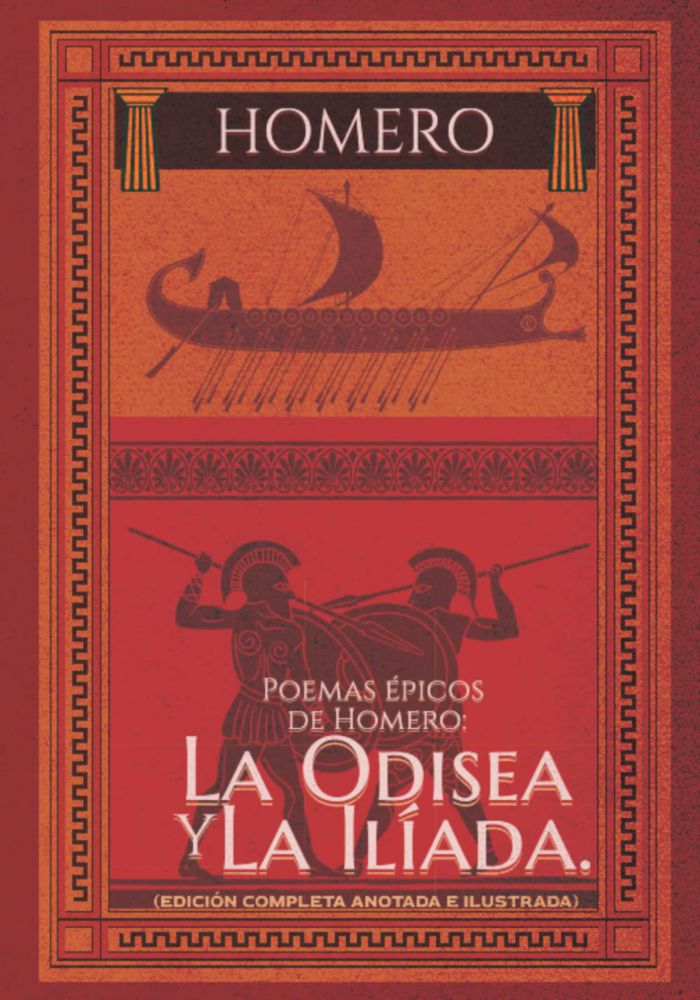 Libro Majosta: La Odisea y La Ilíada (Edición en español)