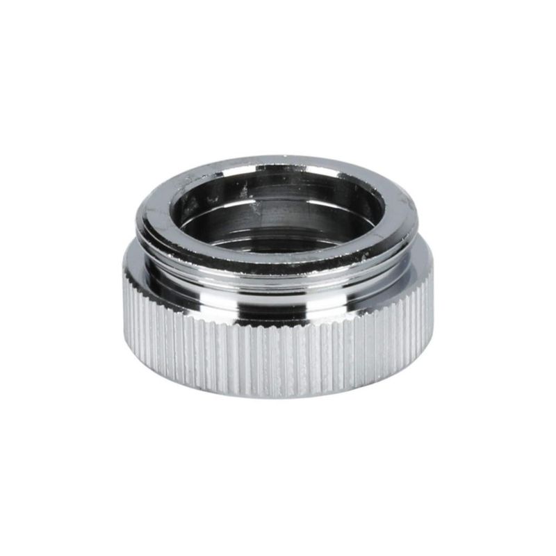 Adaptador de aireador de grifo Danco 10526 Chrome 55/64-27M x 13/16-27F