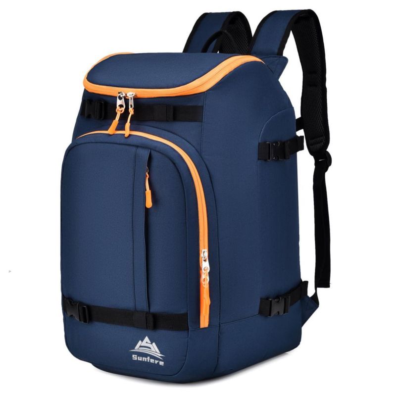 Mochila para botas de esquí FeedMoo 50L azul oscuro impermeable